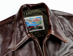 Aero Premier Highwayman, sz 40, Brown CXL Horsehide