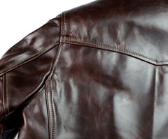 Aero Premier Highwayman, sz 40, Brown CXL Horsehide