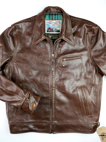 Aero Premier Highwayman, size 44, Chestnut Badalassi Cowhide