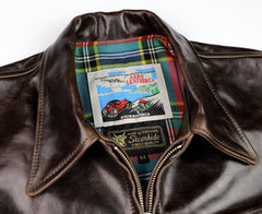 Aero Premier Highwayman, size 44, Dark Hickory Vancouver Cowhide