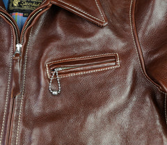 Aero Premier Highwayman, size 40, Tobacco Badalassi Cowhide