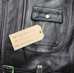 Aero D-Pocket Ridley, size 42, Black Badalassi Cowhide