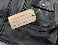 Aero D-Pocket Ridley, size 38, Black Vicenza Horsehide