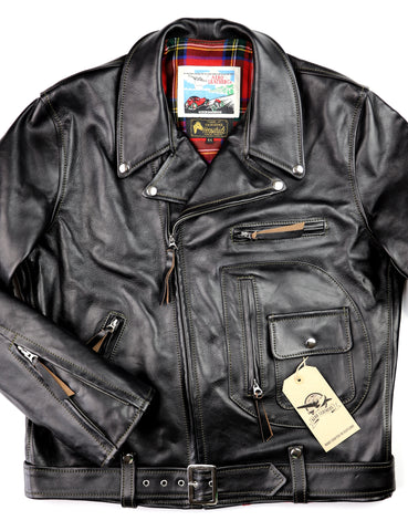 Aero D-Pocket Ridley, size 44, Blackened Brown Vicenza Horsehide