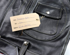 Aero D-Pocket Ridley, size 44, Blackened Brown Vicenza Horsehide
