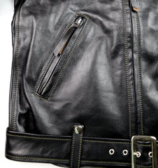 Aero D-Pocket Ridley, size 44, Blackened Brown Vicenza Horsehide