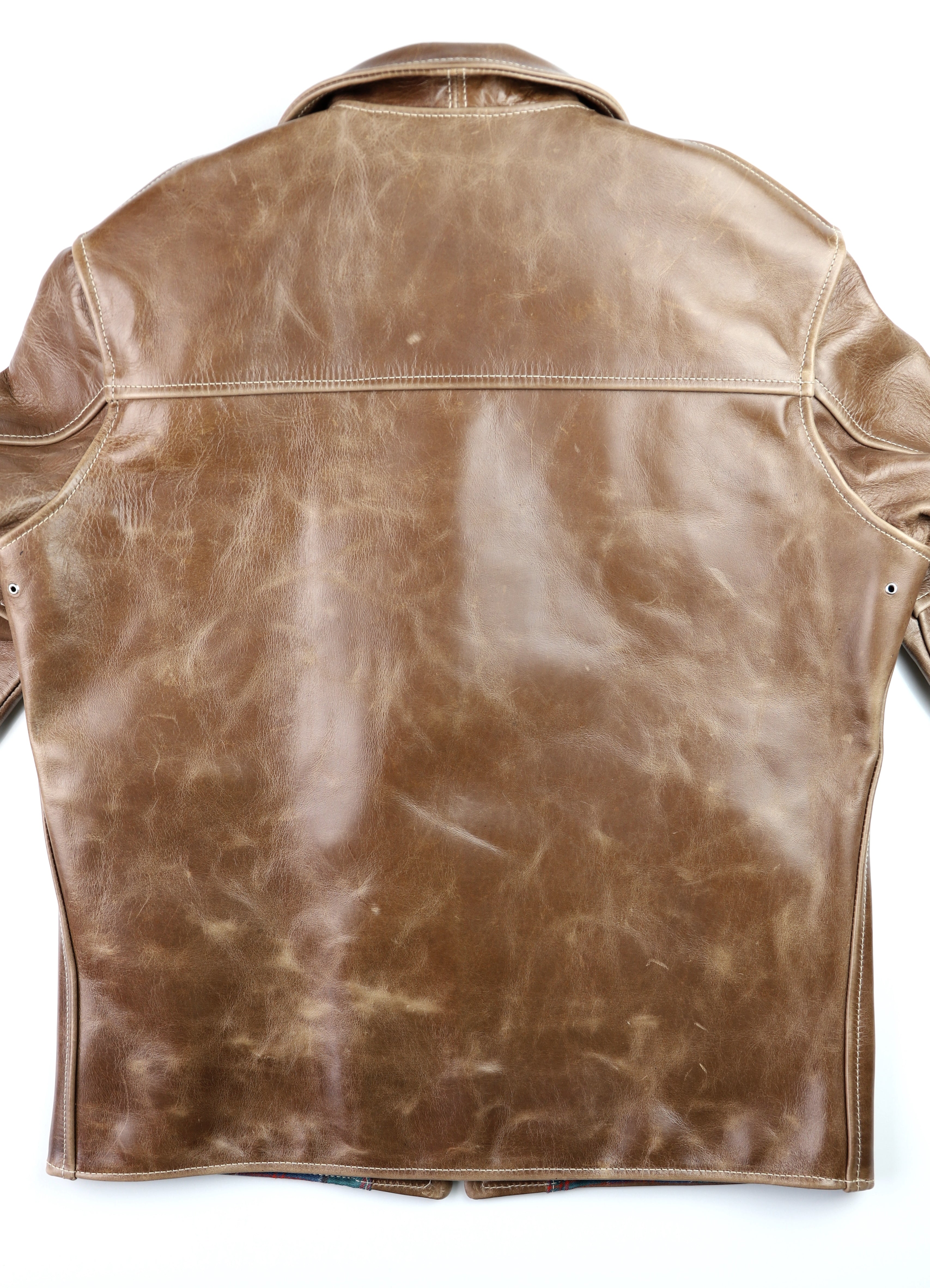 Aero Seven, size 44, Natural Chromexcel Horsehide – Thurston Bros Rough Wear LLC Aero Seven, size 44, Natural Chromexcel Horsehide – Thurston Bros Rough Wear LLC