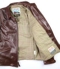Aero Sunburst, size 44, Tobacco Badalassi Cowhide
