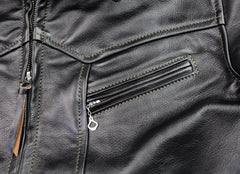Aero Wayfarer, size 42, Blackened Brown Vicenza Horsehide