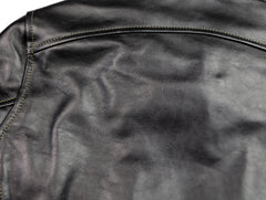 Aero Wayfarer, size 42, Blackened Brown Vicenza Horsehide