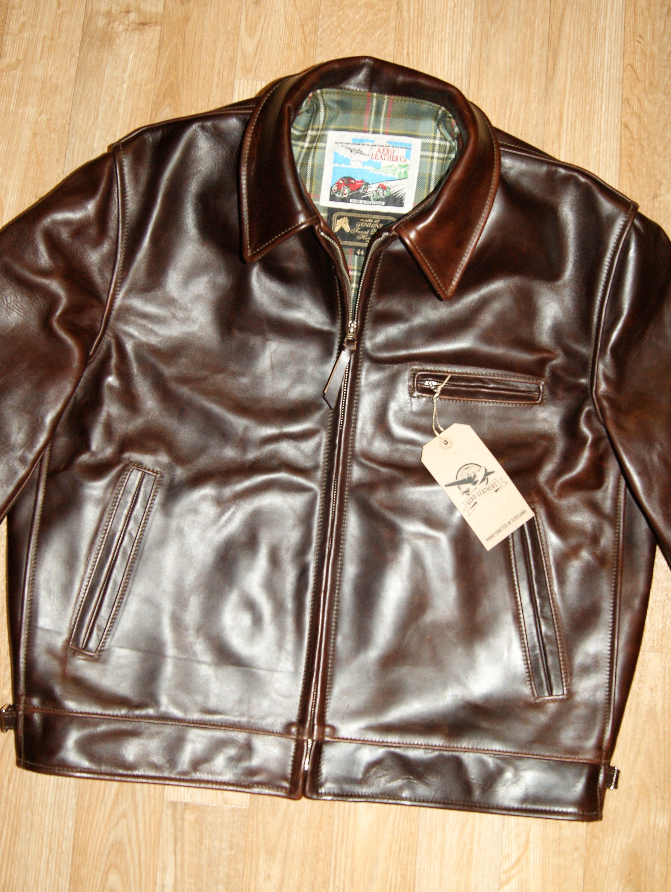Aero Highwayman, sz 44 Brown Rough LLC Chromexcel Thurston Wear (fits like 48), size Bros – FQHH