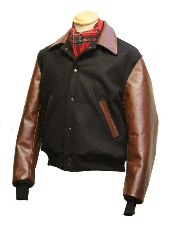 Varsity Leather Jacket - Ready to Wear