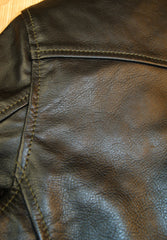 Aero D-Pocket Ridley, size 40, Blackened Brown Vicenza Horsehide
