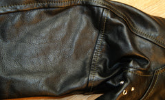 Aero D-Pocket Ridley, size 40, Blackened Brown Vicenza Horsehide