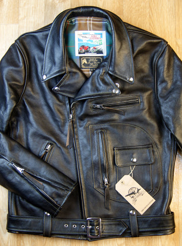 Aero D-Pocket Ridley, size 42, Blackened Brown Vicenza Horsehide