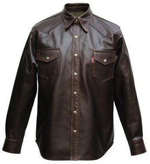 Aero Western Leather Shirt