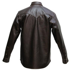 Aero Western Leather Shirt