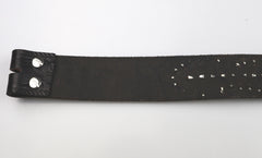 Bulbous Belt, jeweled, size 30, Black