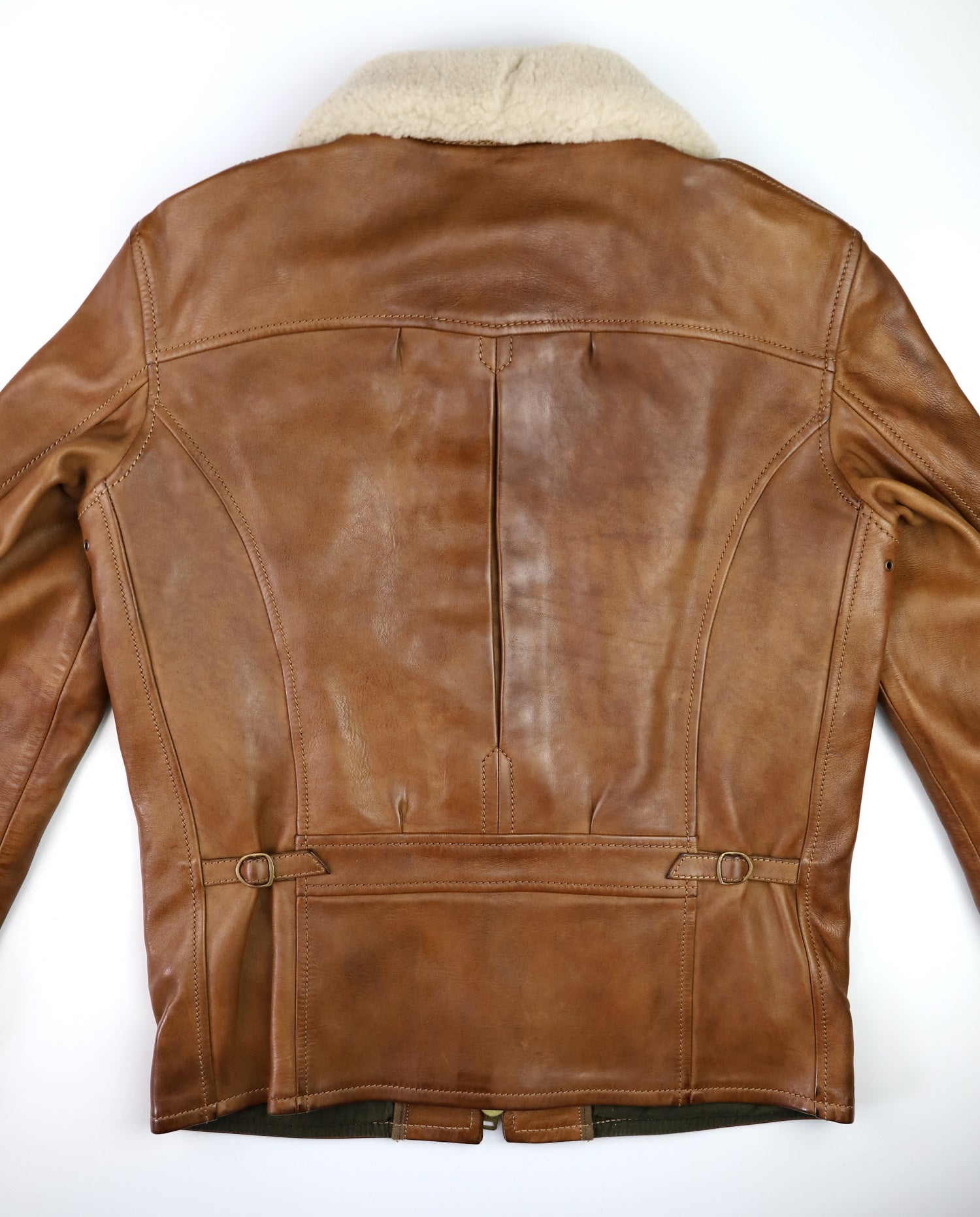 Thedi Memphis Jacket, size Small, Bruciato Horsehide