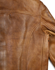 Thedi Memphis Jacket, size Small, Bruciato Horsehide