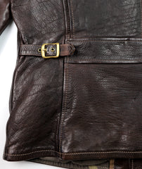 Thedi Hektor Half Belt, size Medium, Brown Canneto Cowhide