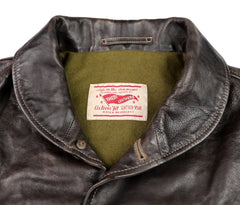 Thedi Markos Button-Up Shawl Collar Jacket, size 2XL, Espresso Buffalo