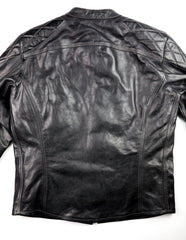 Thedi Phenix Cafe Racer Jacket, size XXL, Black Buffalo