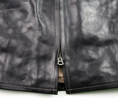 Thedi Phenix Cafe Racer Jacket, size XXL, Black Buffalo