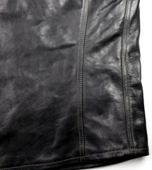 Thedi Phenix Cafe Racer Jacket, size XXL, Black Buffalo