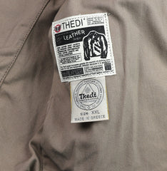 Thedi Phenix Cafe Racer Jacket, size XXL, Black Buffalo