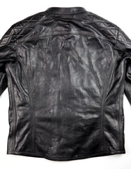 Thedi Phenix Cafe Racer Jacket, size XXL, Black Buffalo
