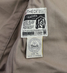 Thedi Phenix Cafe Racer Jacket, size XL, Black Buffalo