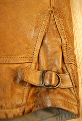 Thedi Zip-Up Markos Jacket, size XL, Cuoio Buffalo