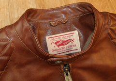 Thedi Phenix Cafe Racer Jacket, size XL, Caffe Buffalo