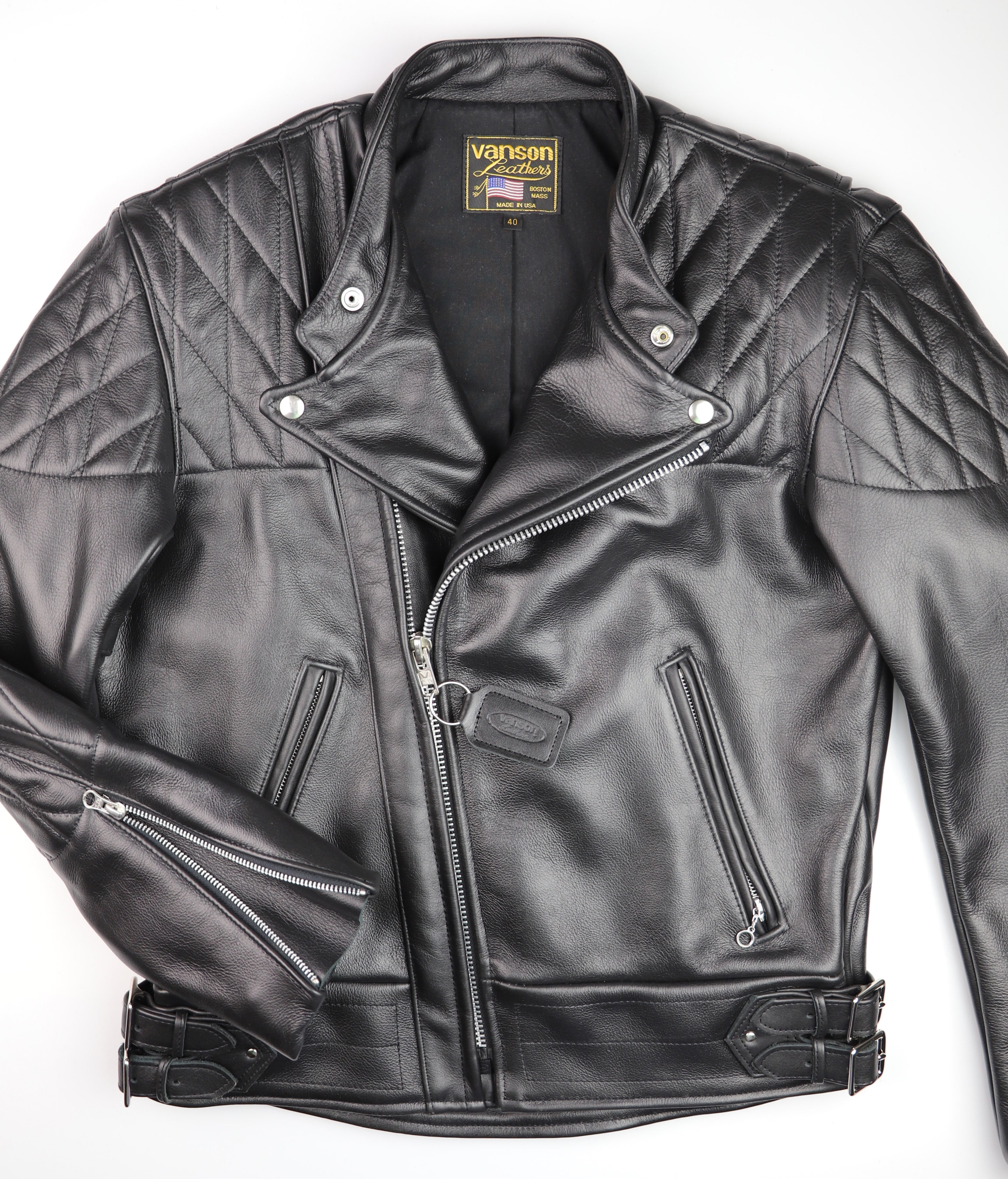 Vanson Chopper Jacket, size  – Thurston Bros Rough Wear LLC