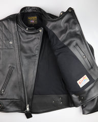 Vanson Chopper Jacket, Black Comp. Weight Cowhide, size 42