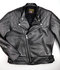 Vanson Chopper Jacket, Black Comp. Weight Cowhide, size 42