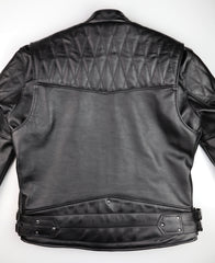 Vanson Chopper Jacket, Black Comp. Weight Cowhide, size 46