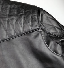 Vanson Chopper Jacket, Black Comp. Weight Cowhide, size 46