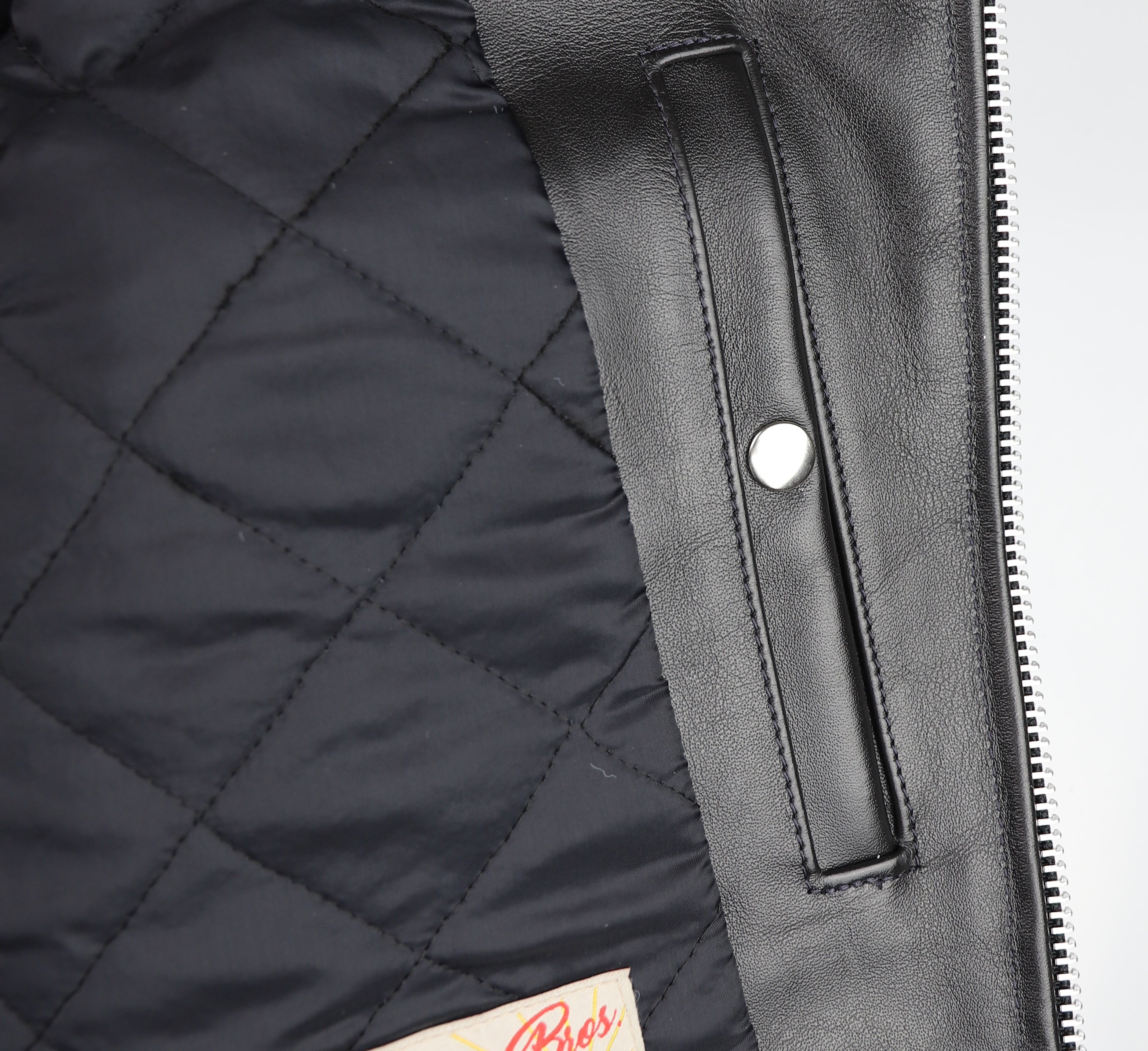 Vanson Chopper Jacket, size 42, Quilted lining – Thurston