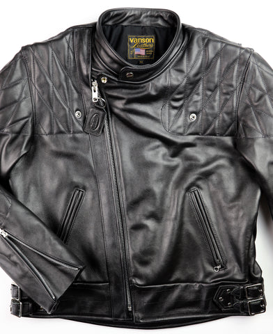 Vanson Chopper Jacket, size 44, Black Comp. Weight