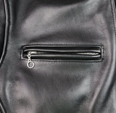 Vanson Comet PLU-3, Black Comp. Weight Cowhide, size 38