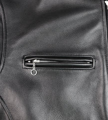 Vanson Comet PLU-3, Black Comp. Weight Cowhide, size 40