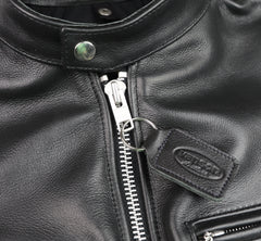Vanson Comet PLU-3, Black Comp. Weight Cowhide, size 44