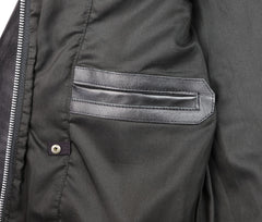 Vanson Comet PLU-3, Black Comp. Weight Cowhide, size 46
