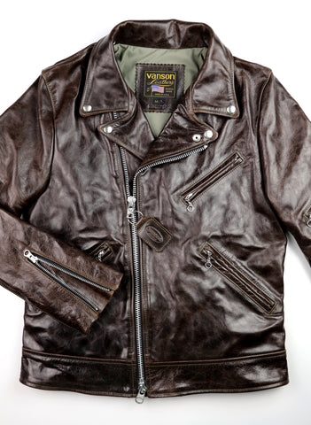 Vanson Daredevil, Dark Hickory Vancouver, size M/L (38)