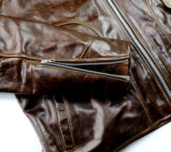 Vanson Ike, Walnut Vancouver Cowhide, size 44