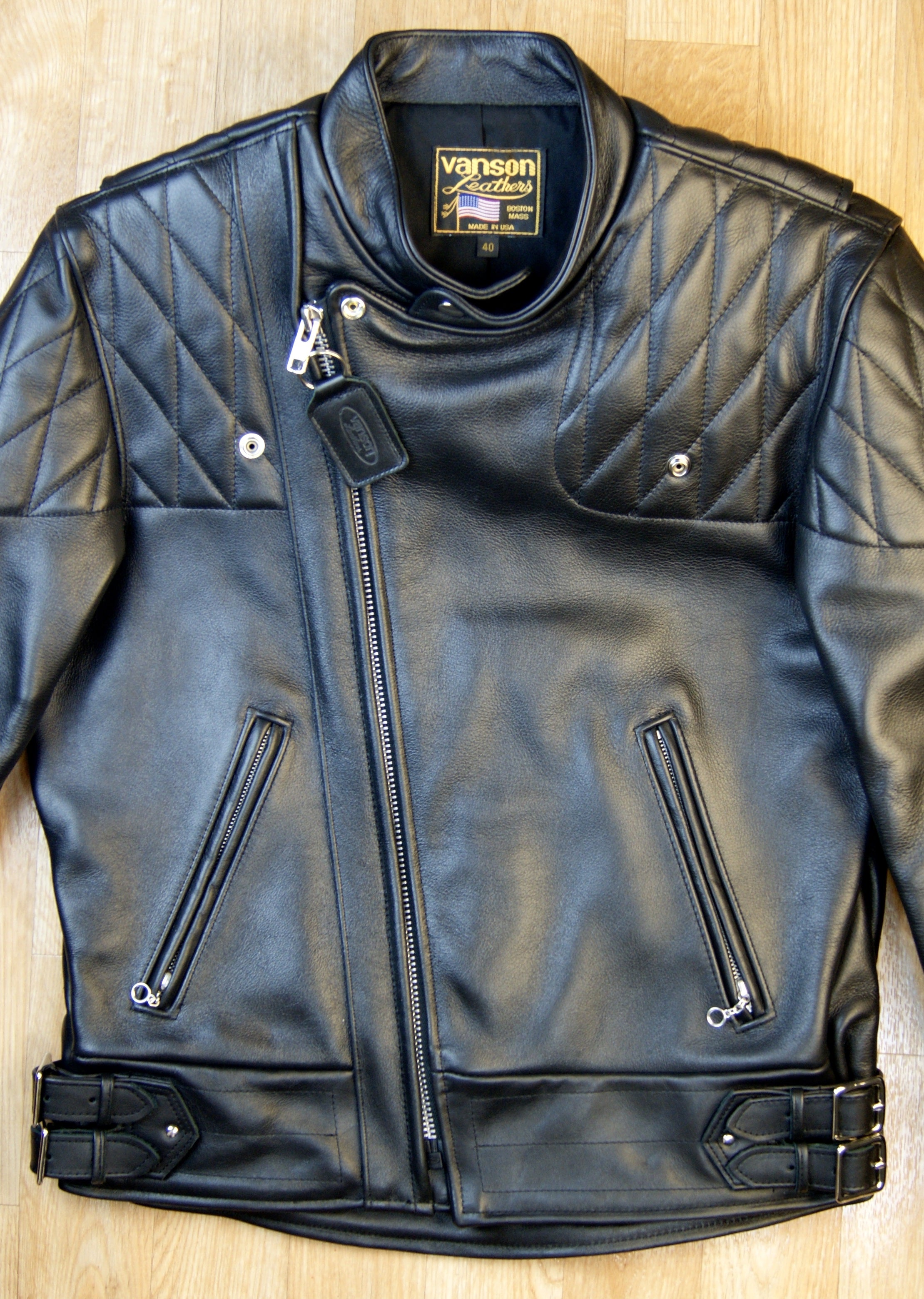 Vanson Chopper Jacket, size 40 – Thurston Bros Rough Wear LLC
