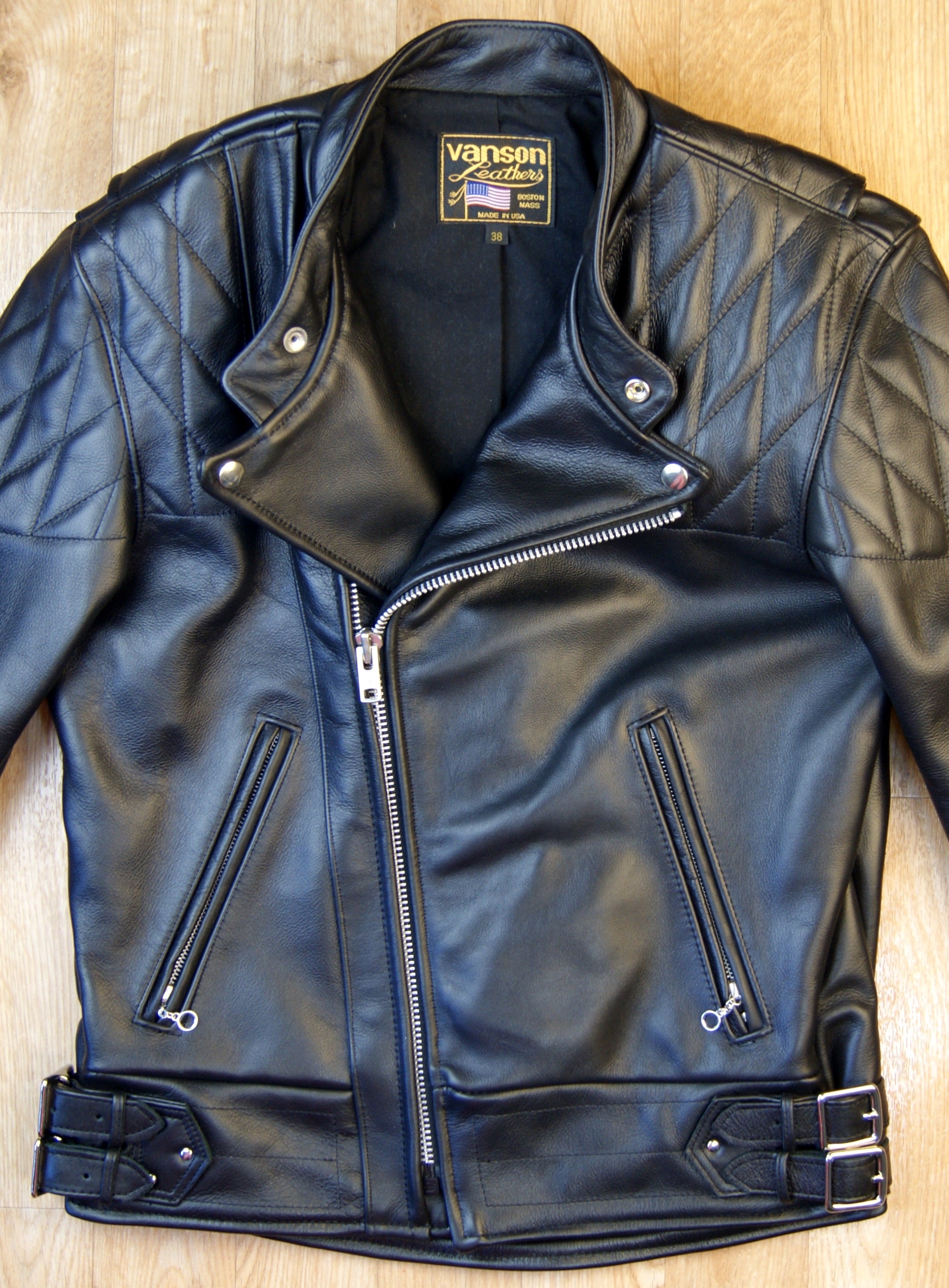 Vanson Chopper Jacket, size 38 – Thurston Bros Rough Wear LLC
