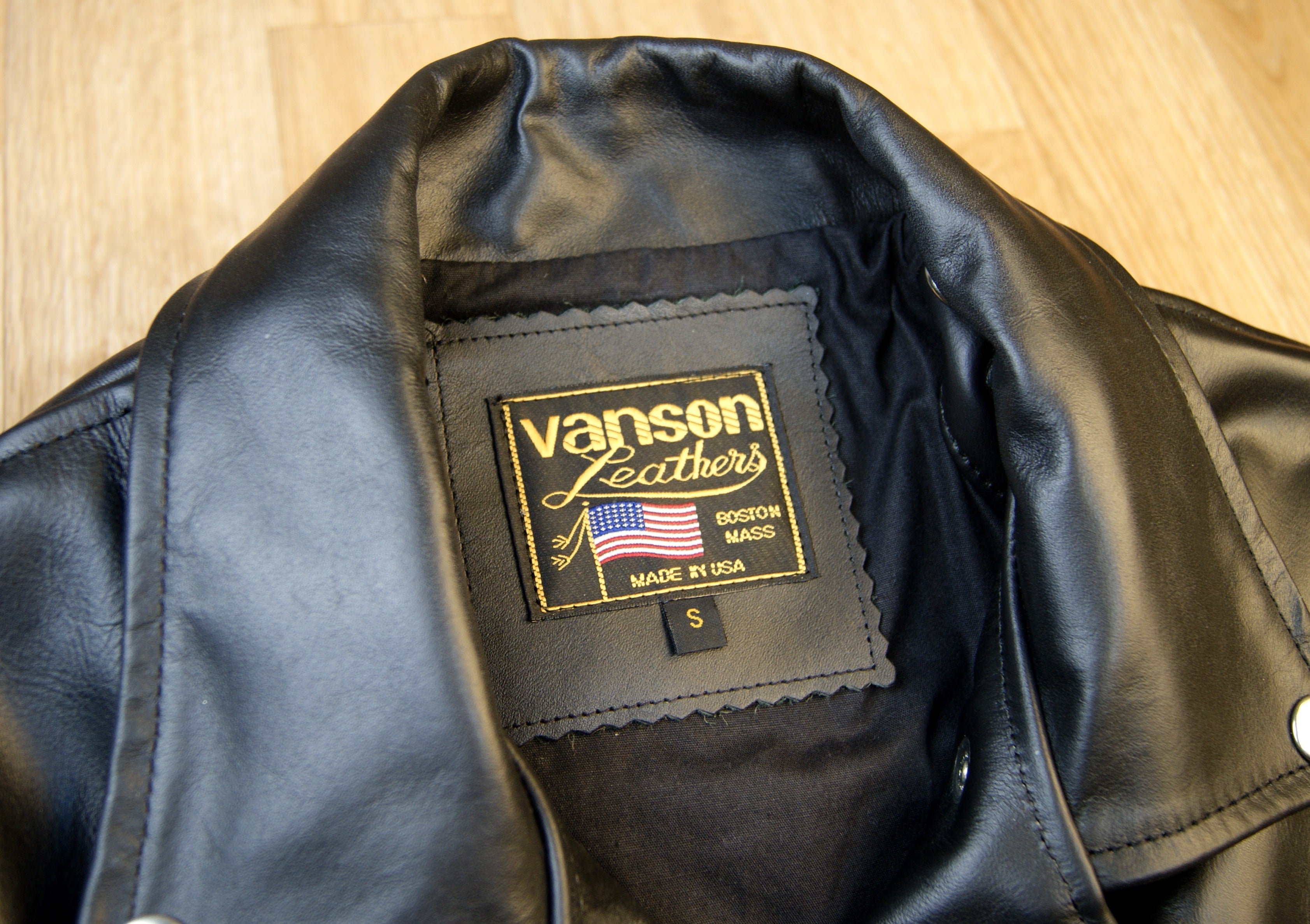 Vanson Daredevil, Black Z150, size Small (32)
